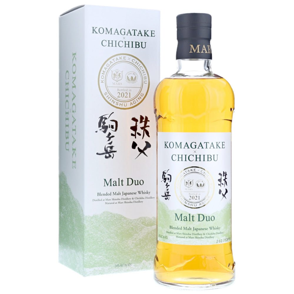 Komagatake X Chichibu Malt Duo Whisky 2021 Japanese Whisky Mars Shinshu Distillery   