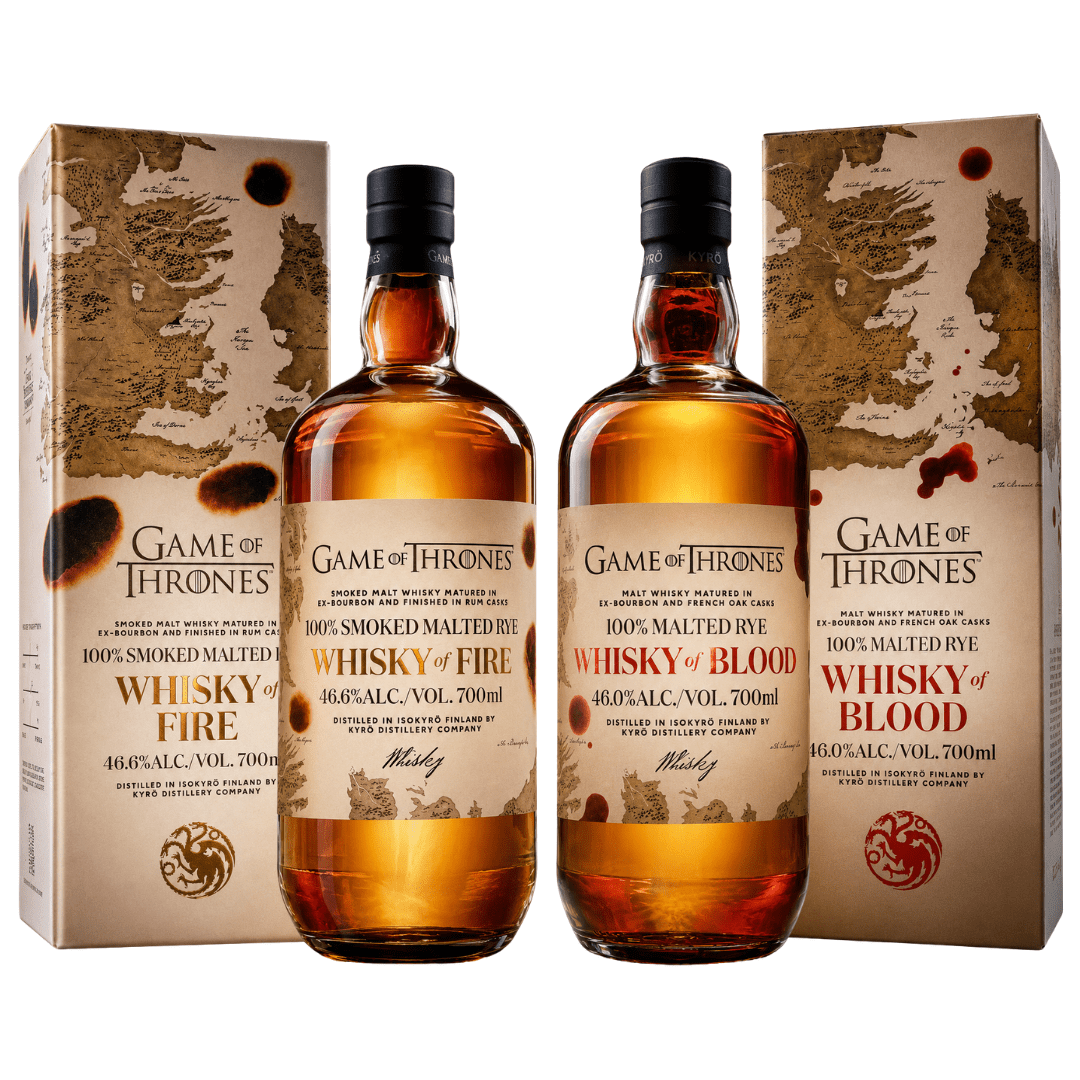 Kyrö x Game of Thrones Whisky of Fire & Blood Bundle (PRE-ORDER) - BuyMyLiquor