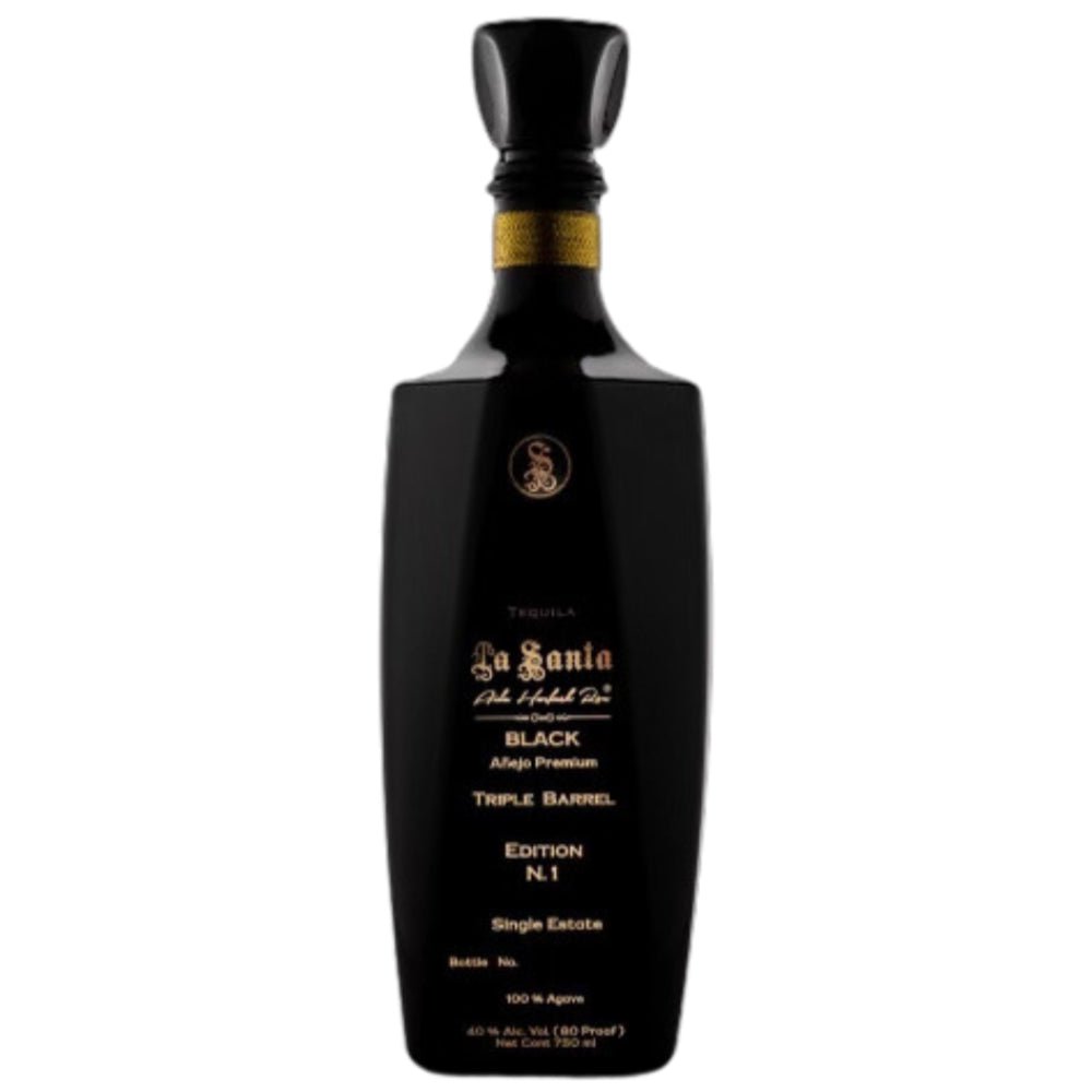 La Santa Black Anejo Triple Barrel - BuyMyLiquor