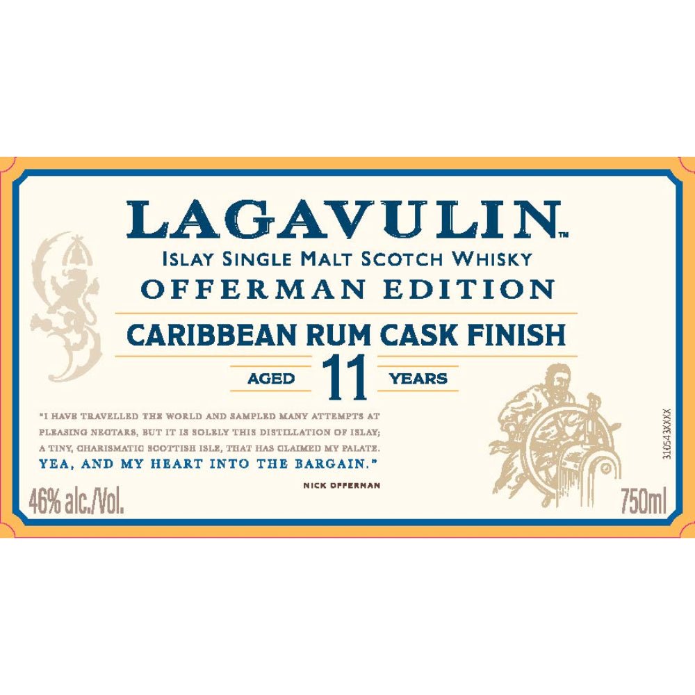 Lagavulin Offerman Edition Caribbean Rum Cask Finish (PRE-ORDER) Scotch Lagavulin   