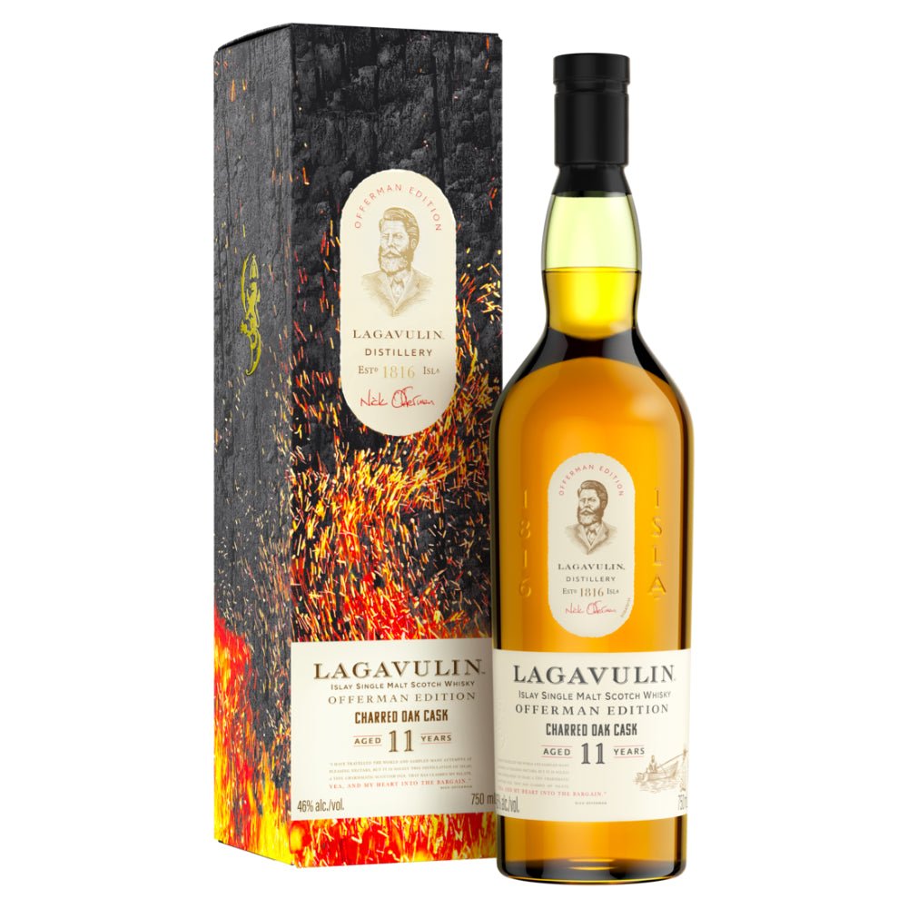 Lagavulin Offerman Edition Charred Oak Casks Scotch Lagavulin   