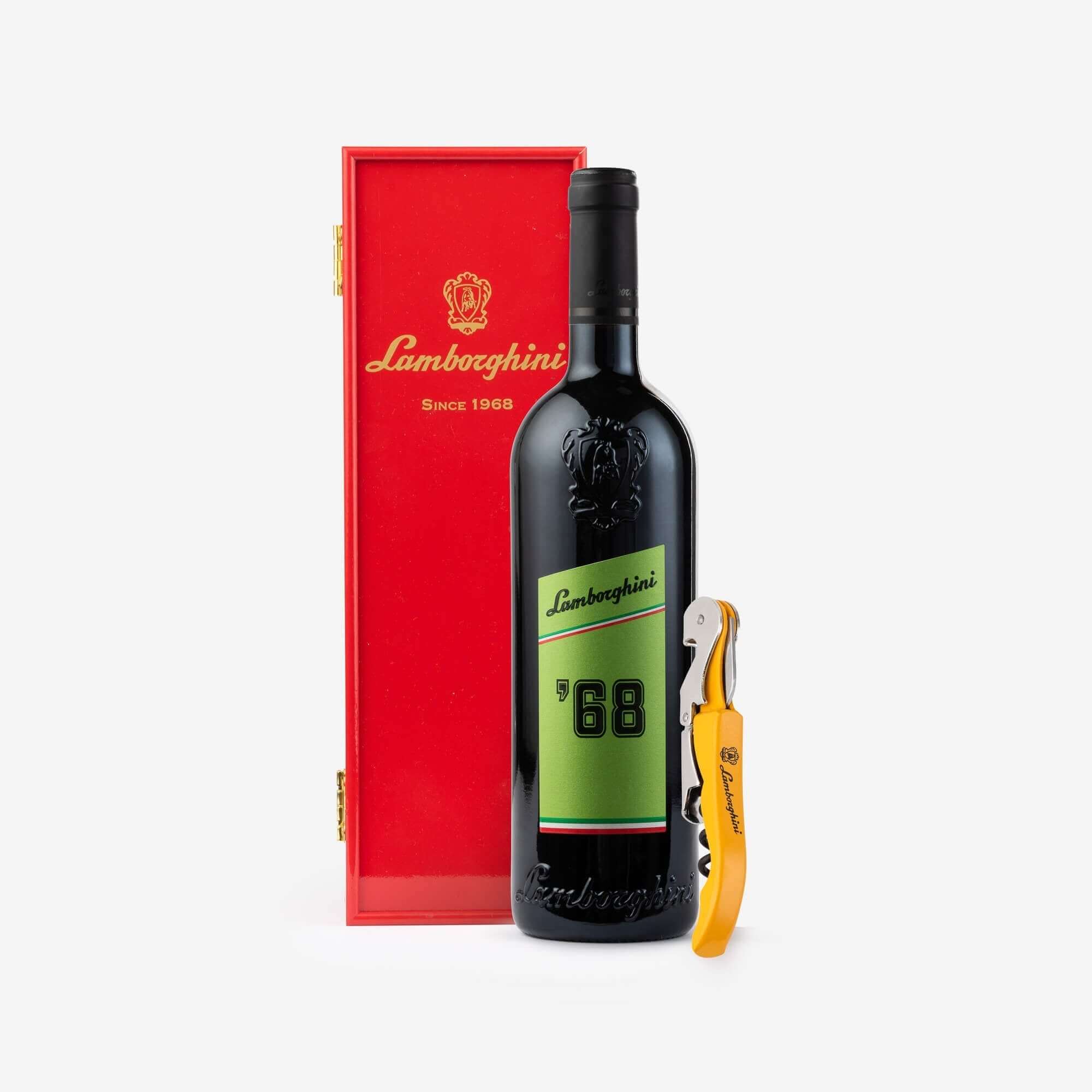 Lamborghini: '68 Italia with Gift Box & Corkscrew - BuyMyLiquor