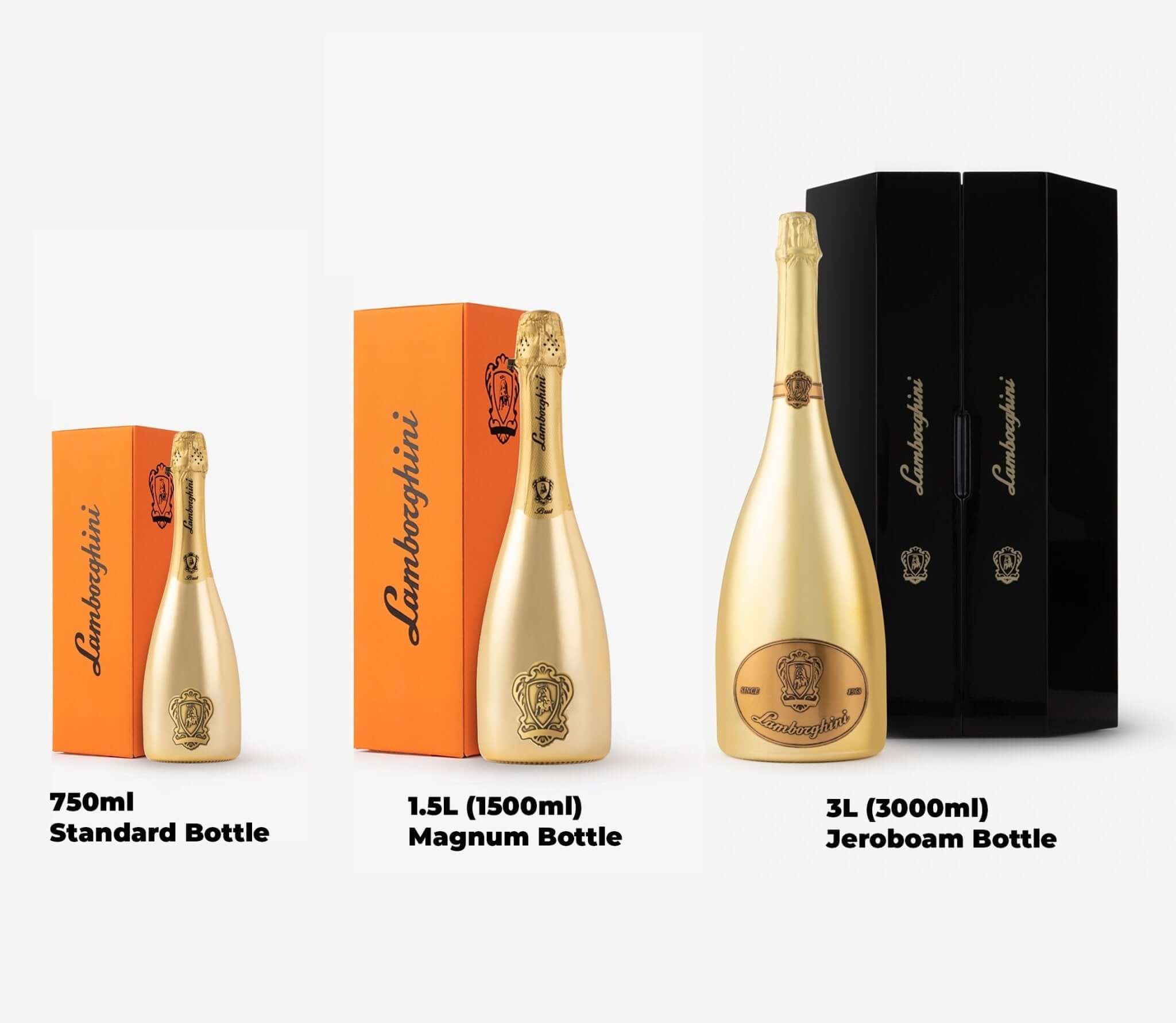 Lamborghini: Gold Jeroboam 3L Brut - BuyMyLiquor