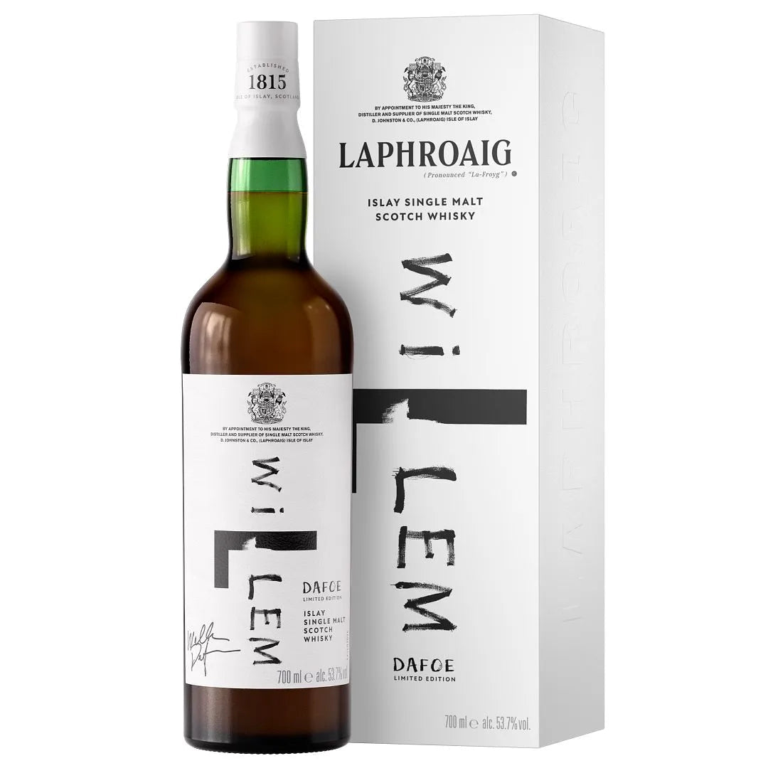 Laphroaig Willem Dafoe Limited Edition Islay Single Malt Scotch Whisky - BuyMyLiquor