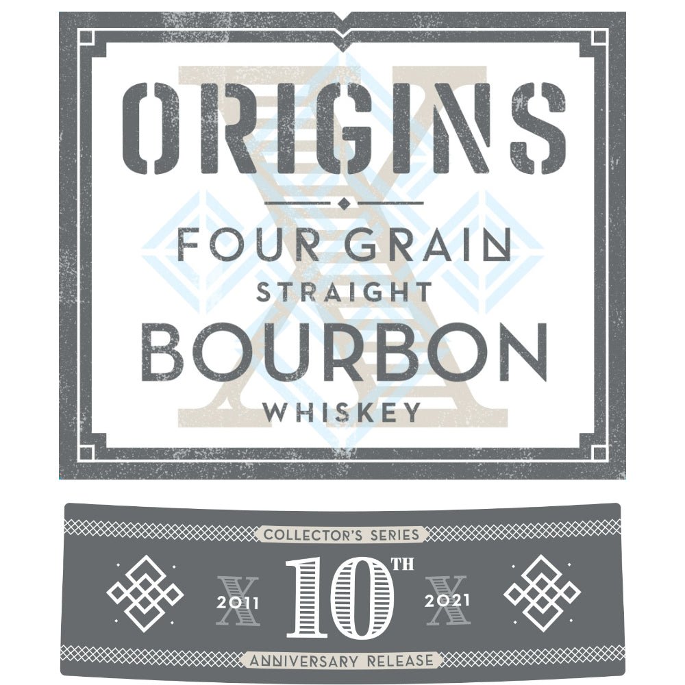 Laws 10th Anniversary Origins Four Grain Straight Bourbon Bourbon Laws Whiskey House   