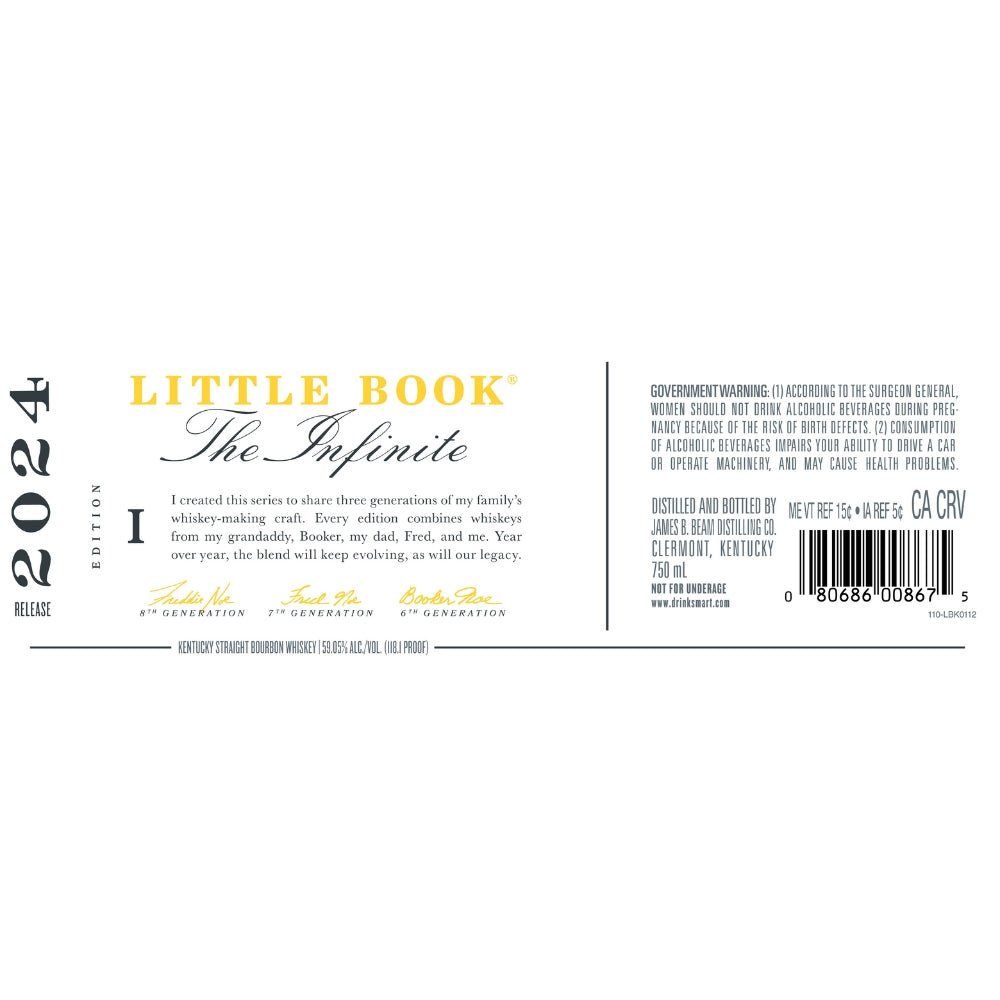 Little Book The Infinite 2024 Edition Bourbon Little Book   