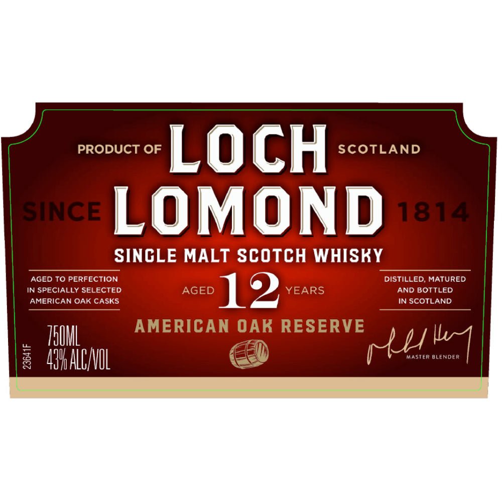 Loch Lomond 12 Year Old American Oak Reserve Scotch Loch Lomond   