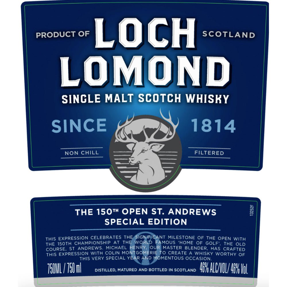 Loch Lomond The 150th Open St. Andrews Special Edition Scotch Loch Lomond   