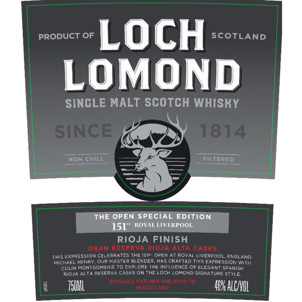 Loch Lomond The Open Special Edition 2023 Scotch Loch Lomond   