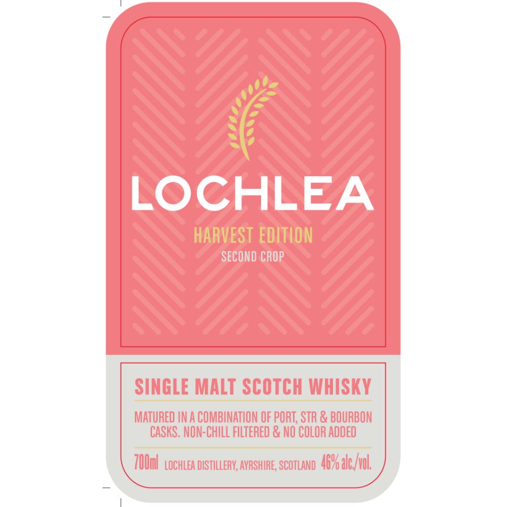 Lochlea Harvest Edition Second Crop Single Malt Scotch Scotch Lochlea Distillery   