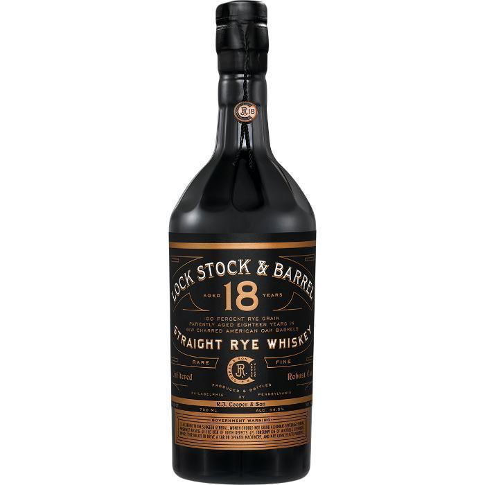 Lock Stock & Barrel 18 Year Old Rye Whiskey Lock Stock & Barrel   