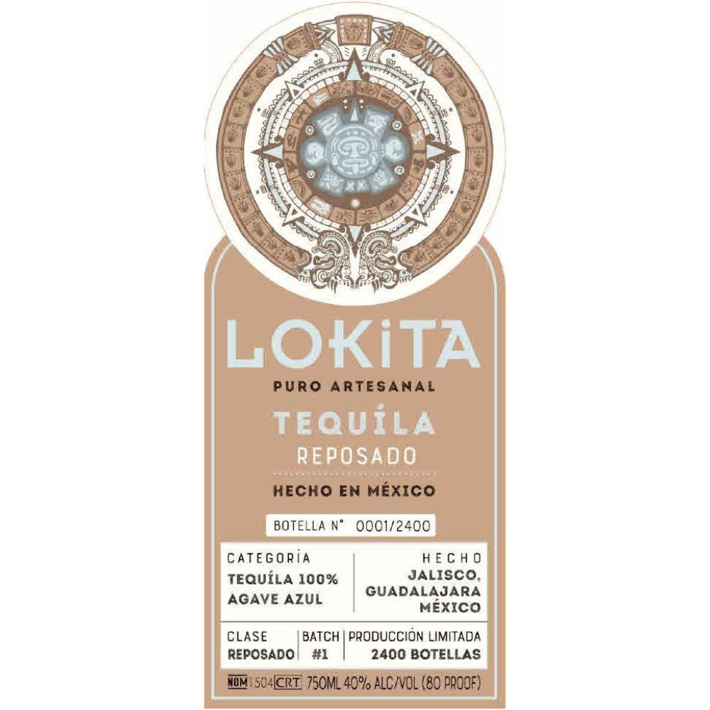 Lokita Reposado Tequila Batch #1 Tequila Lokita Tequila   