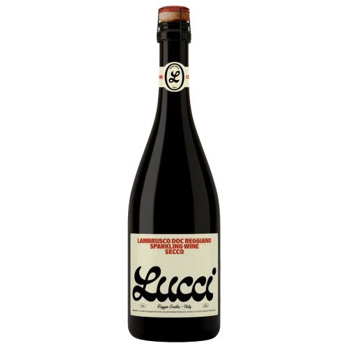 Lucci Lambrusco Reggiano DOC Secco Dry Sparkling Red Wine - Main Street Liquor