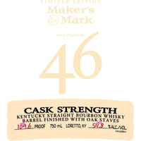 Thumbnail for Maker's Mark 46 Cask Strength Bourbon Maker's Mark   