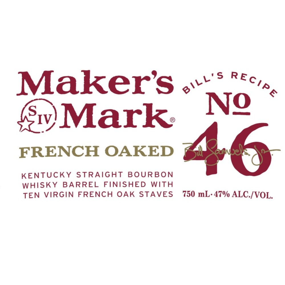 Maker's Mark 46 Cask Strength Bill's Recipe Frenched Oak Limited Release Bourbon Maker's Mark   