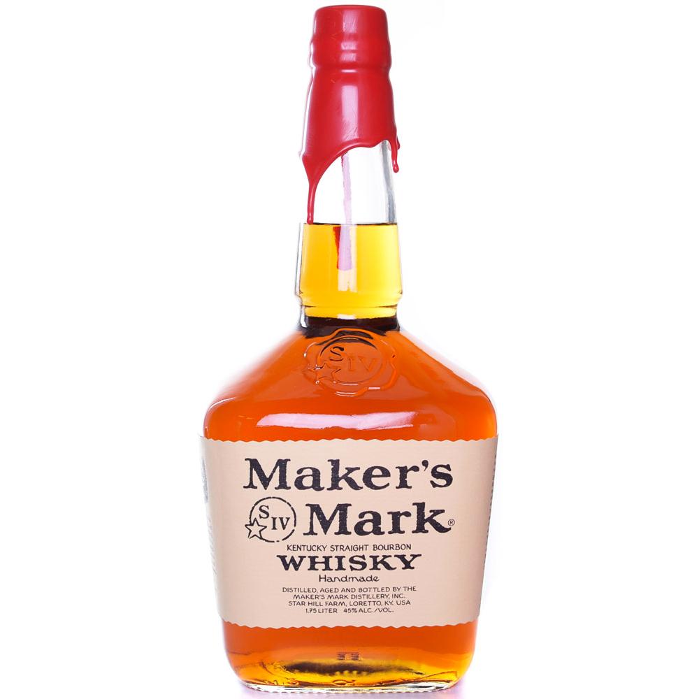 Makers Mark Bourbon Whiskey 1.75L Bourbon Maker's Mark   