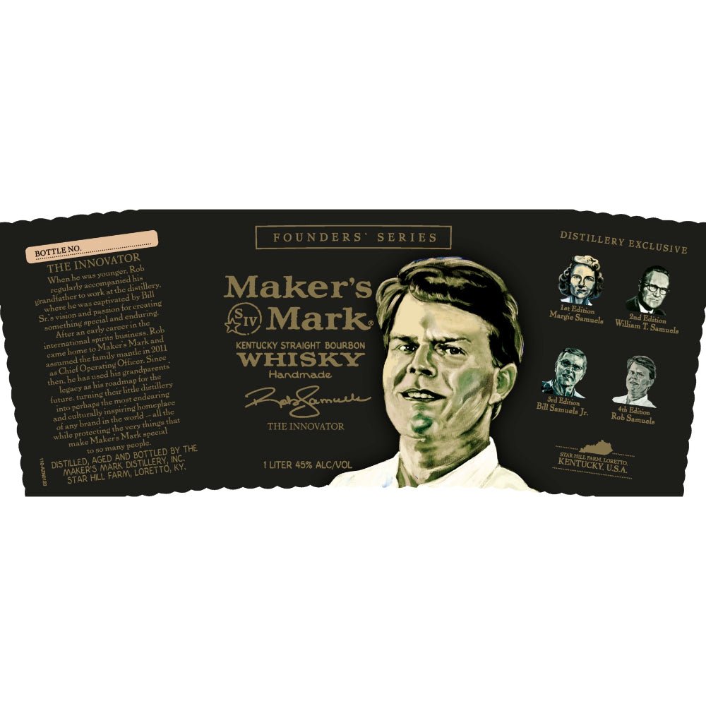 Maker’s Mark Founders Series Rob Samuels Bourbon Maker's Mark   