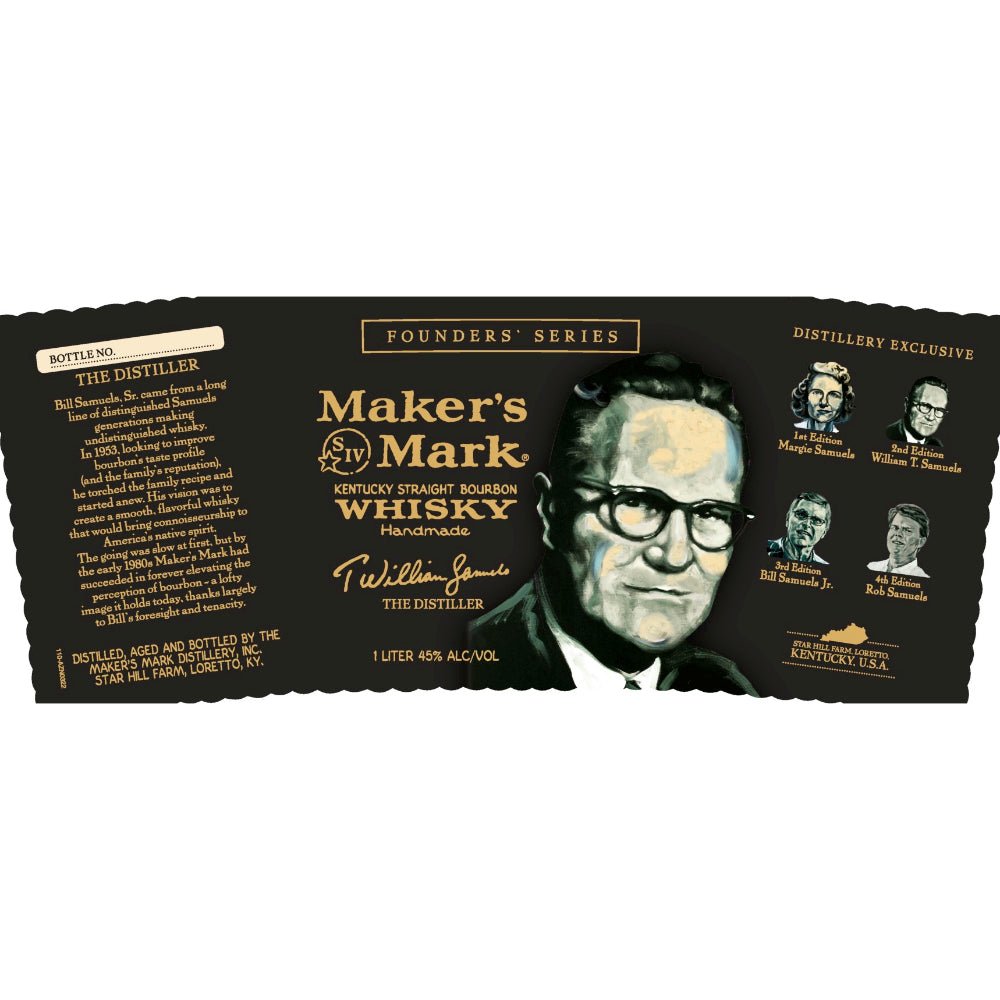 Maker's Mark Founders Series William T. Samuels Bourbon Maker's Mark   