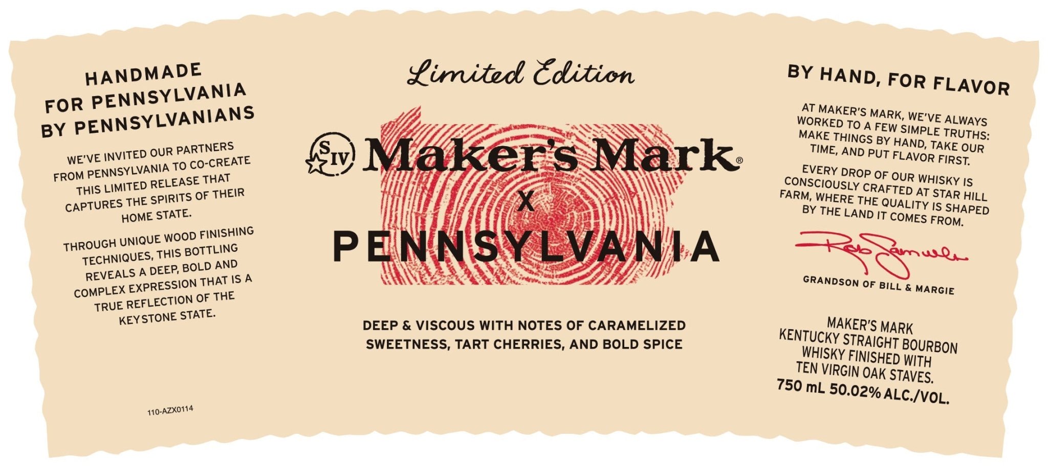 Maker’s Mark x Pennsylvania Limited Edition Bourbon Whisky - BuyMyLiquor