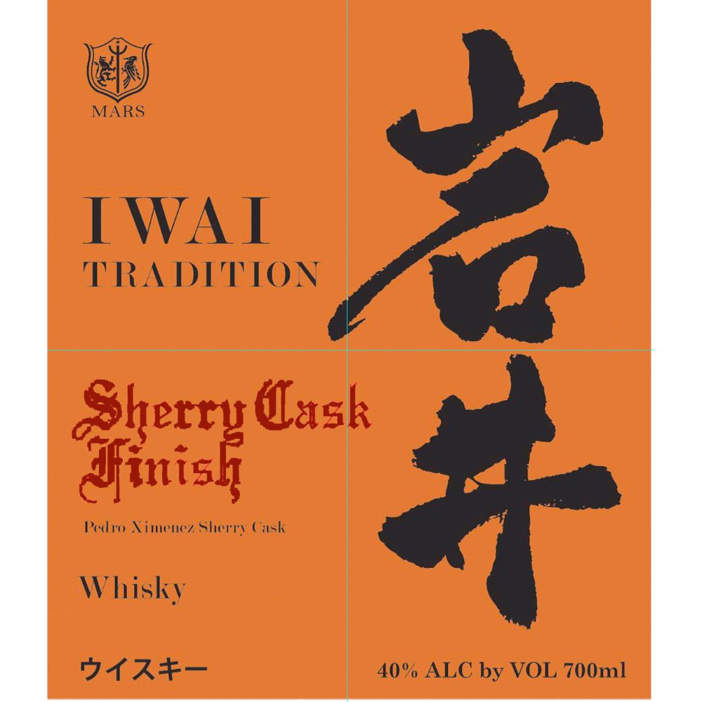 Mars Iwai Tradition Sherry Cask Finish Japanese Whisky Japanese Whisky Mars Iwai Japanese Whisky   