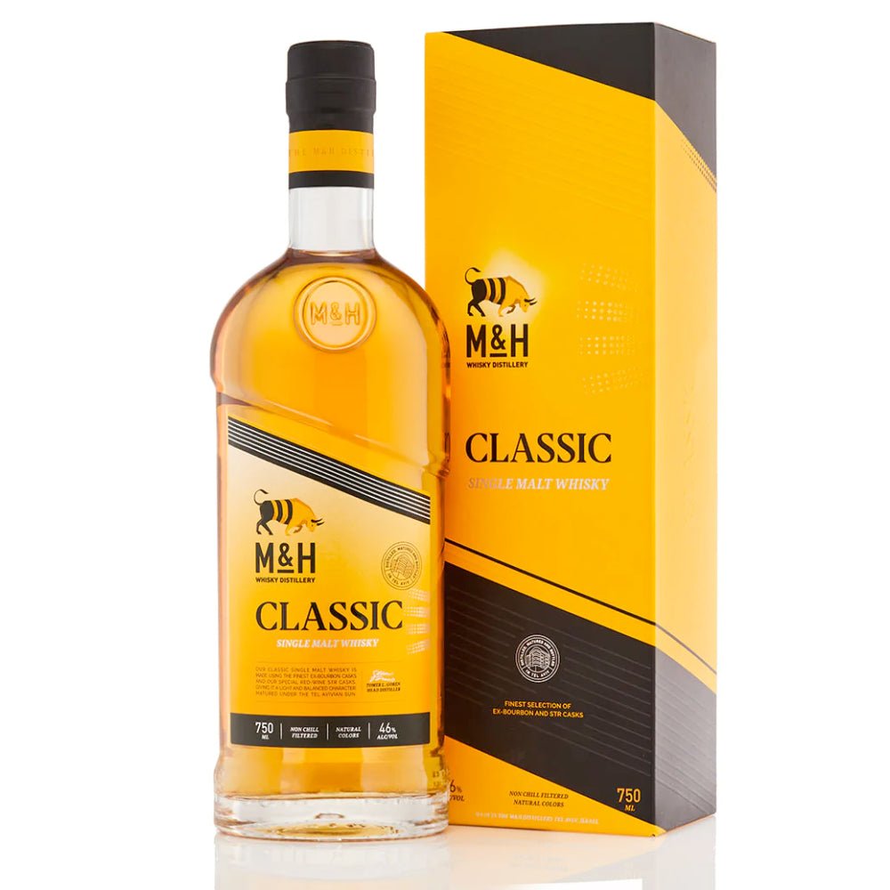 M&H Classic Single Malt Whisky Single Malt Whiskey M&H Distillery   