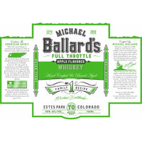 Thumbnail for Michael Ballard’s Full Throttle Apple Flavored Whiskey American Whiskey Full Throttle Saloon   