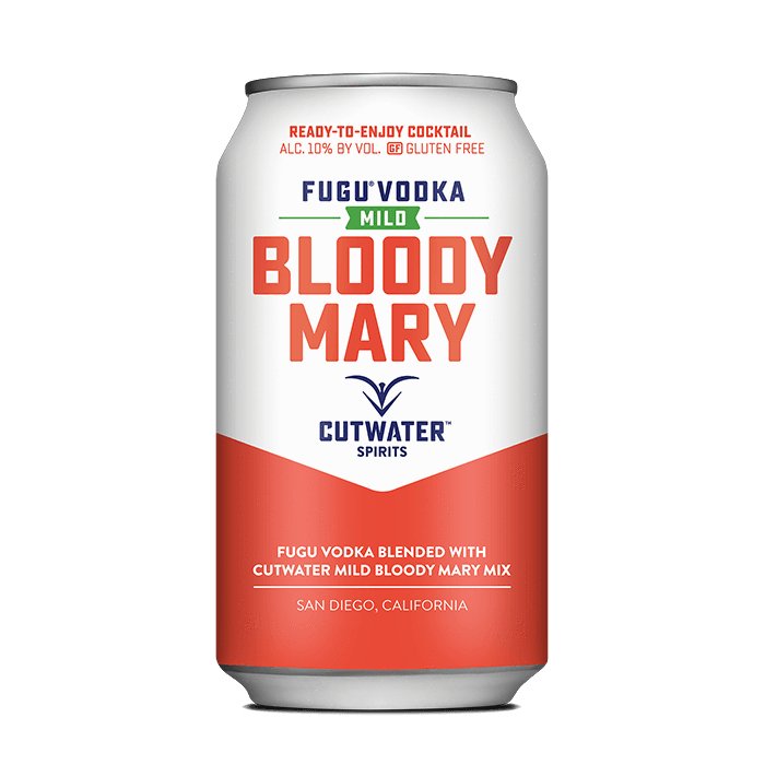 Mild Bloody Mary (4 Pack - 12 Ounce Cans) Canned Cocktails Cutwater Spirits   