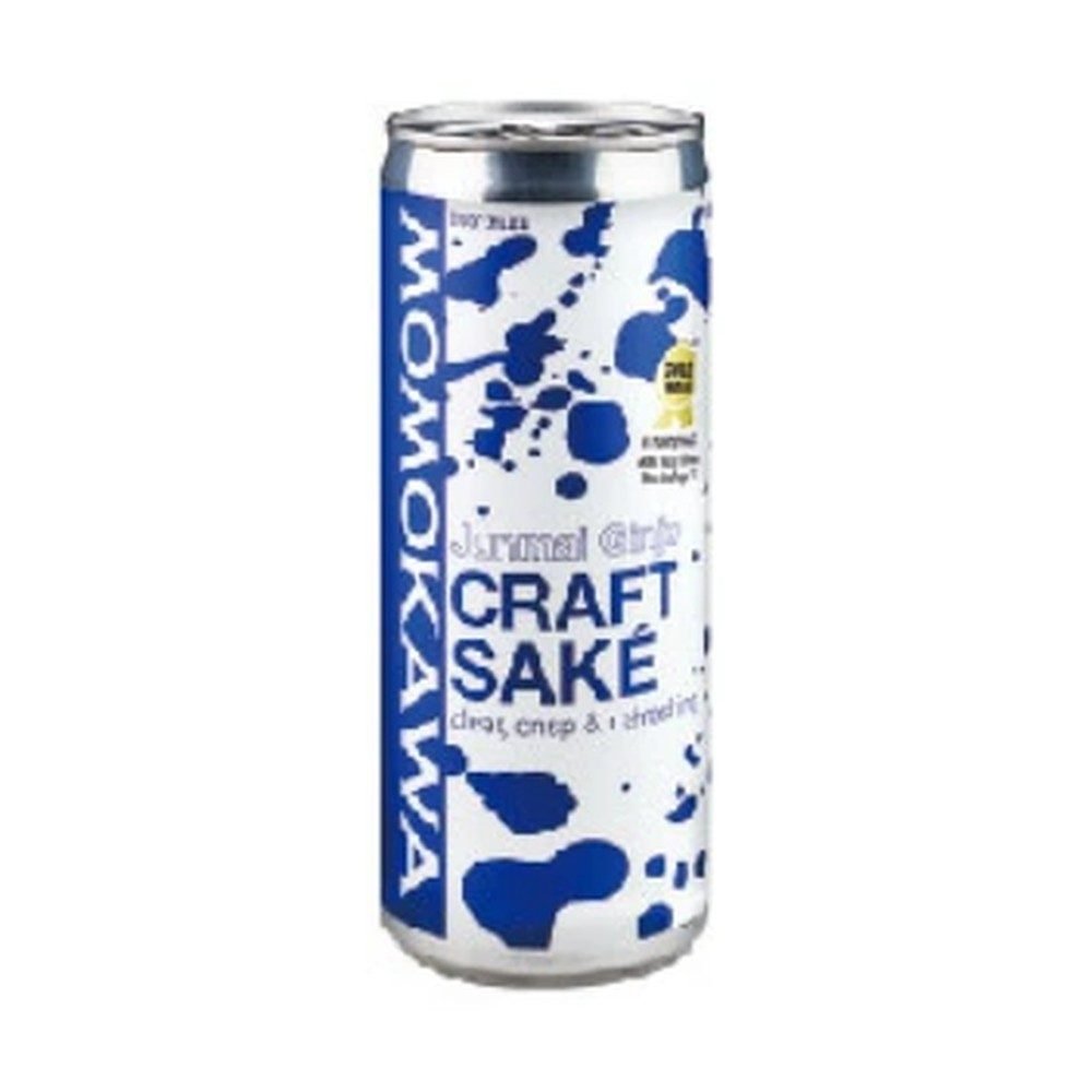 Momokawa Junmai Ginjo Craft Sake Can Cup 250ml - Case of 24 - BuyMyLiquor