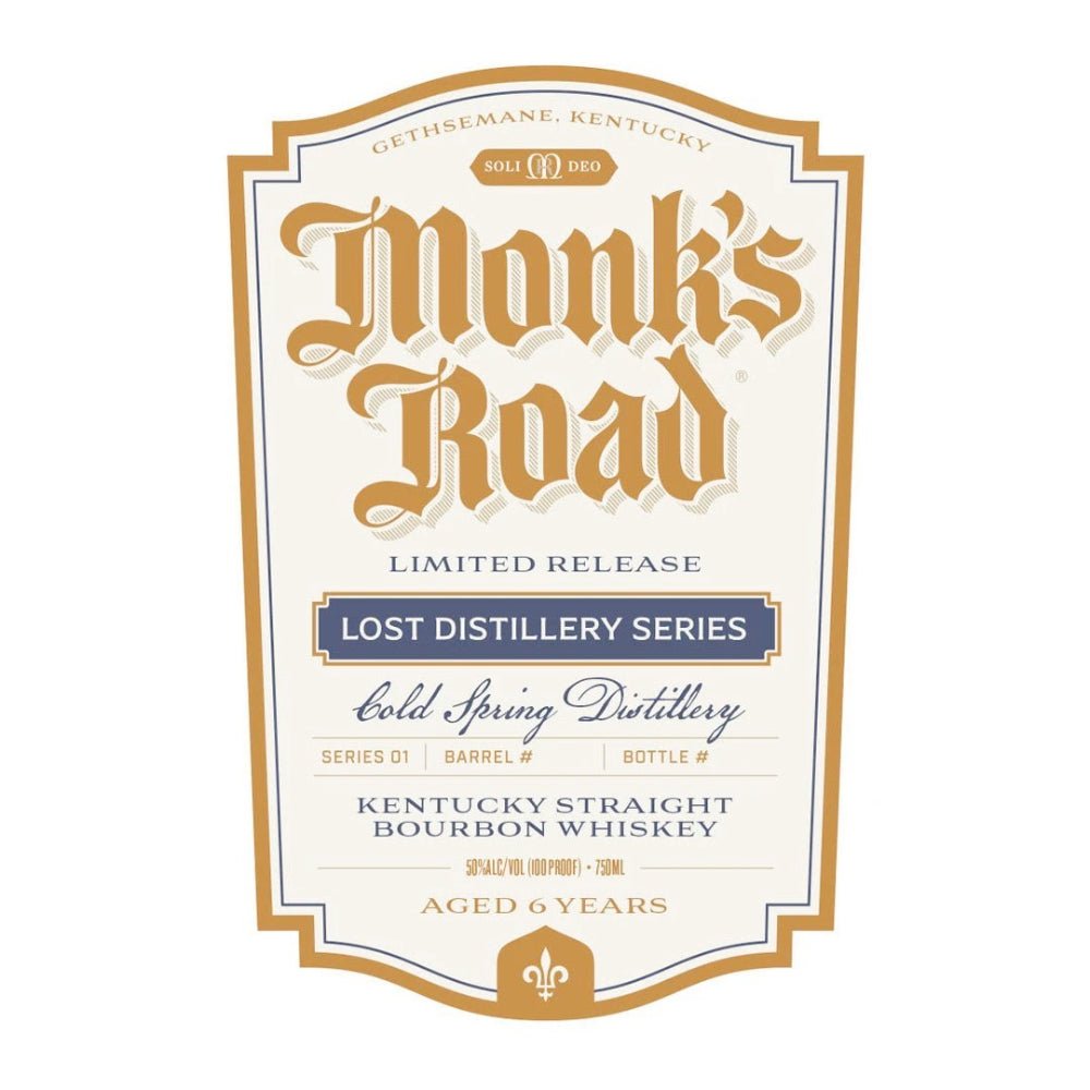 Monk’s Road 6 Year Lost Distillery Series Bourbon Monk's Road   