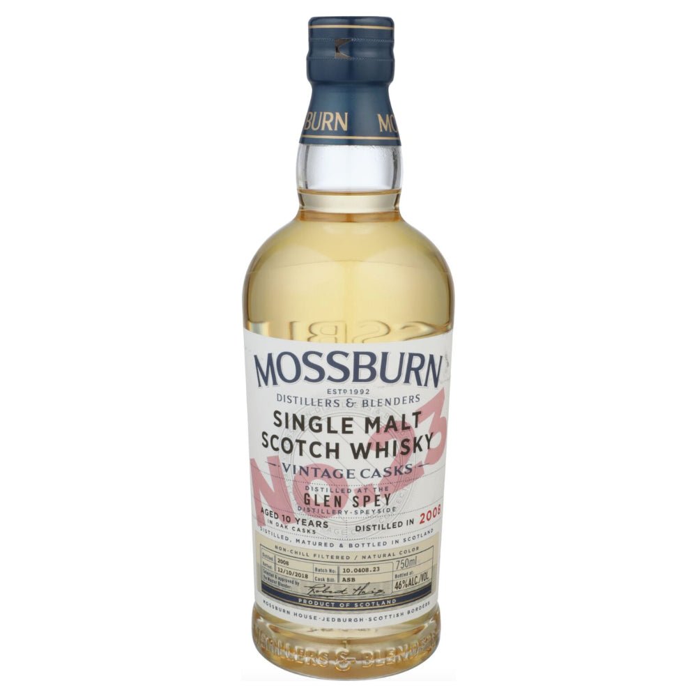Mossburn No. 23 Glen Spey 10 Year Old Scotch Scotch Mossburn   