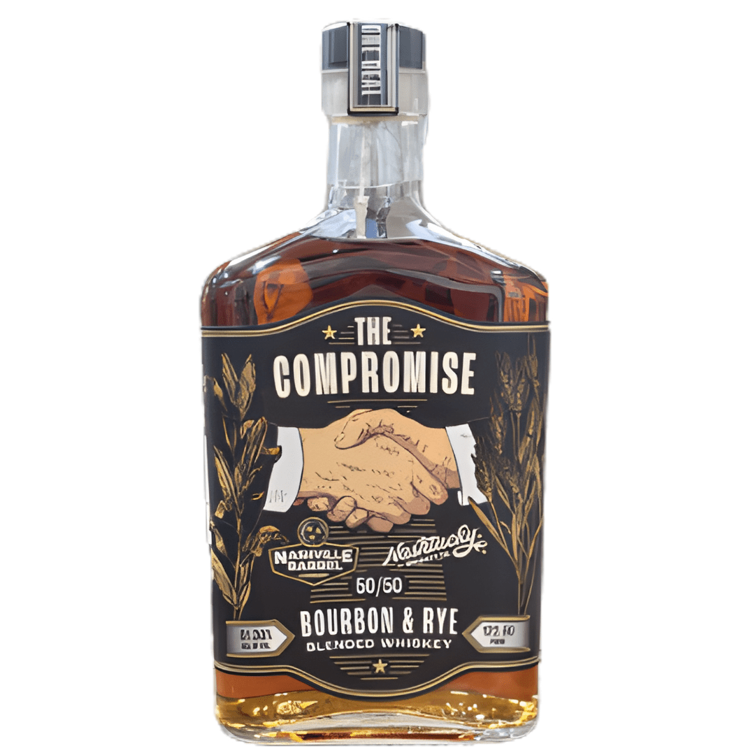 Nashville Barrel Co. & Nashtucky Whiskey Co. The Compromise 50/50 Bourbon & Rye Blended Whiskey - Main Street Liquor