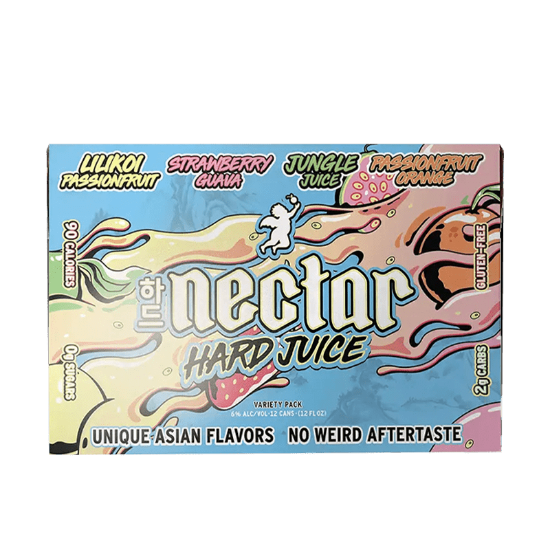 Nectar Hard Juice Hard Seltzer Variety 12 Pack 12.oz - Main Street Liquor