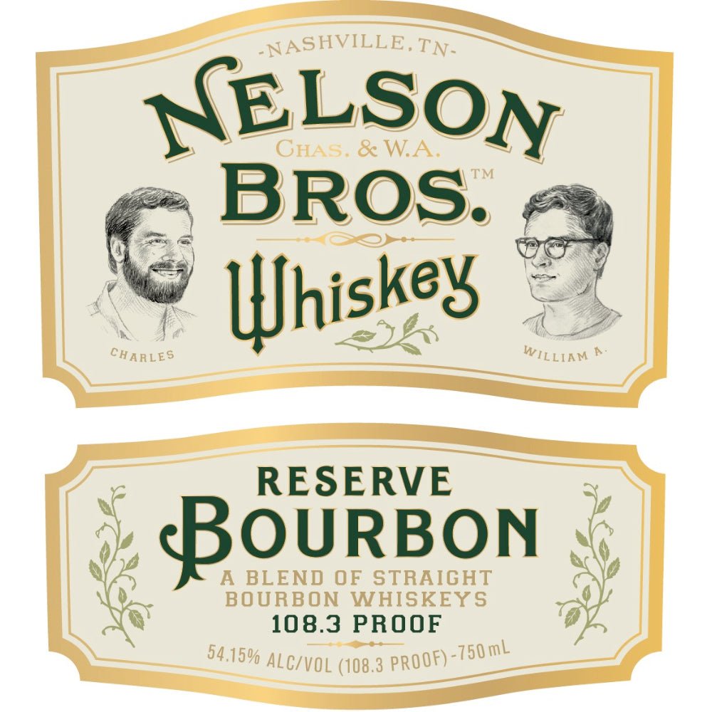 Nelson Bros Reserve Bourbon American Whiskey Nelson’s Green Brier   