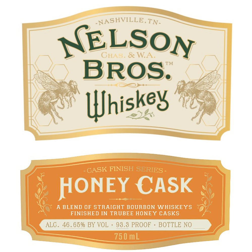 Nelson Bros Whiskey Honey Cask Bourbon Nelson’s Green Brier   