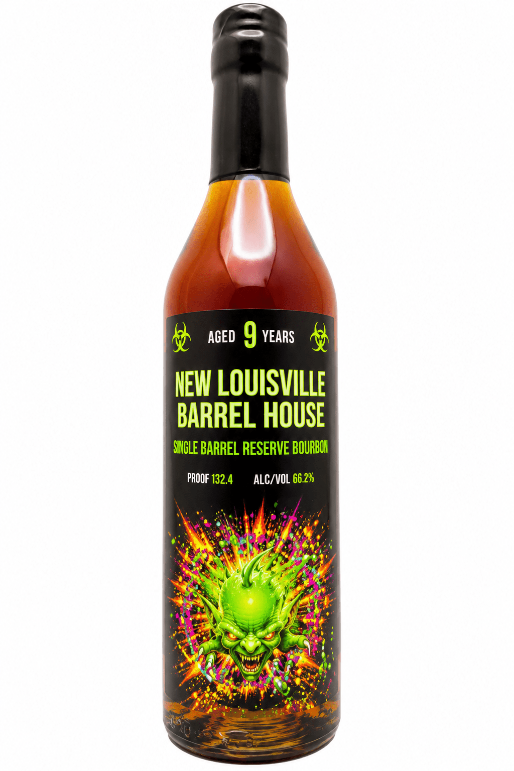 New Louisville Barrel House “Green Goblin” 9 Year Old Single Barrel Reserve Bourbon - Main Street Liquor