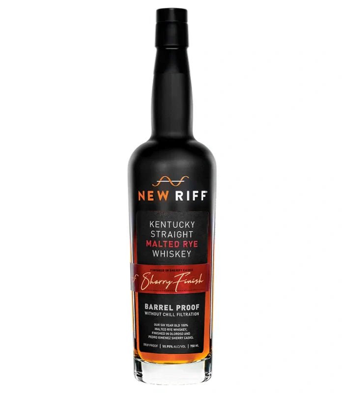 New Riff Barrel Proof Sherry Finish Malted Rye Whiskey 750mL - BuyMyLiquor