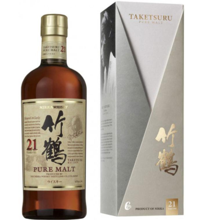 Nikka Taketsuru Pure Malt 21 Years Old Japanese Whisky Nikka   