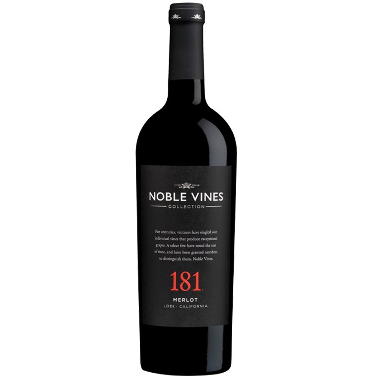 Noble Vines 181 Merlot Wine Noble Vines   