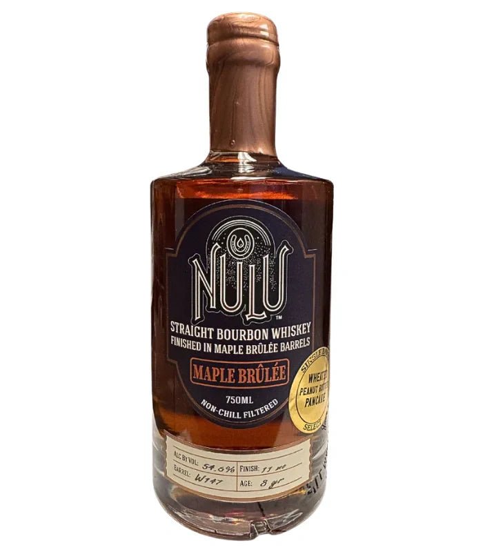 Nulu 8 Year Single Barrel Maple Brûlée Bourbon 'Wheated Peanut Butter Pancake' 109.2 Proof - Main Street Liquor