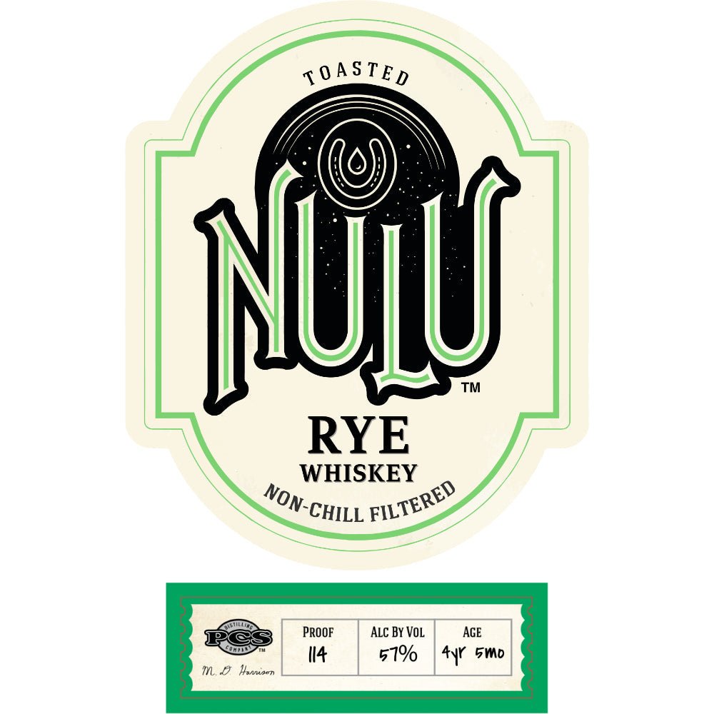 Nulu Barrel Proof Toasted Rye Whiskey Rye Whiskey Nulu   