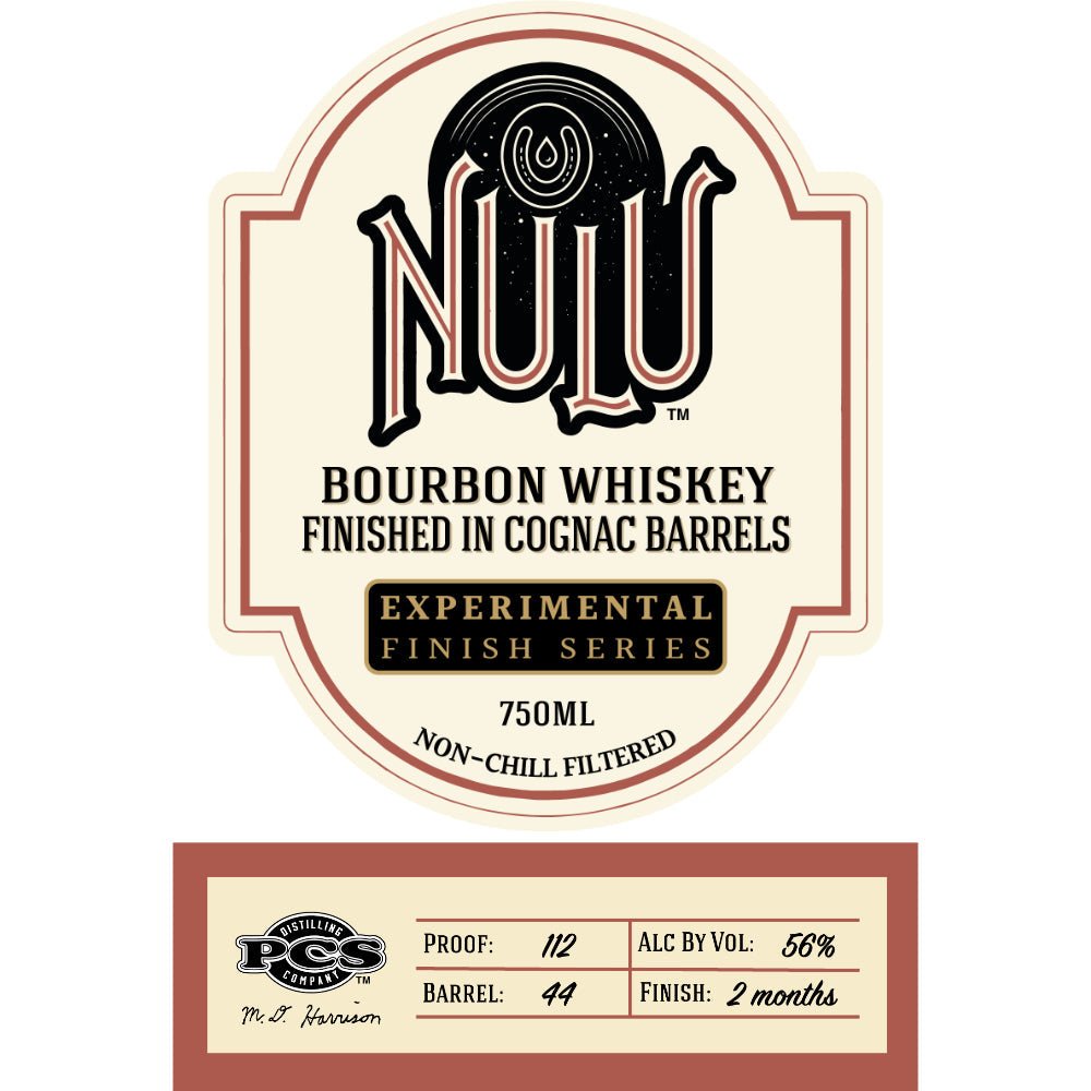 Nulu Bourbon Finished In Cognac Barrels Bourbon Nulu   