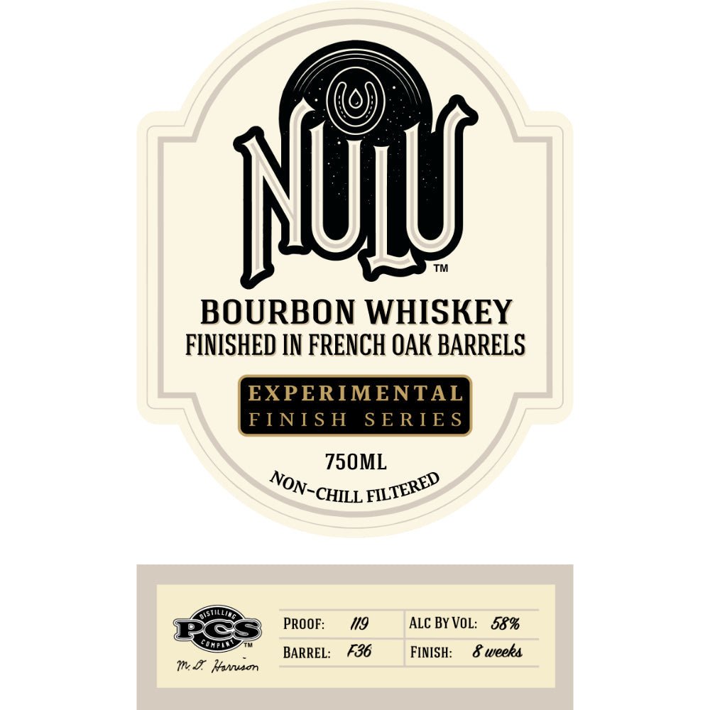 Nulu Bourbon Finished in French Oak Barrels Bourbon Nulu   
