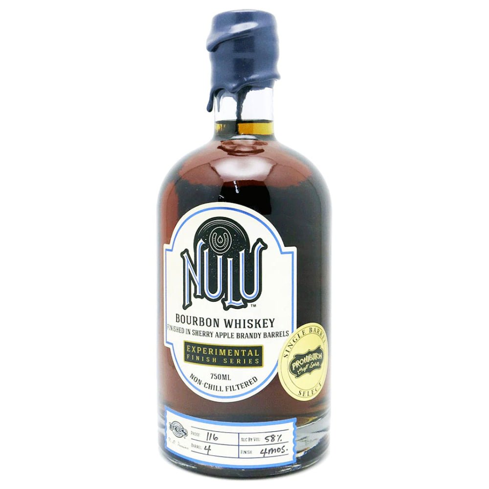 Nulu Bourbon Finished In Sherry Apple Brandy Barrels Bourbon Nulu   