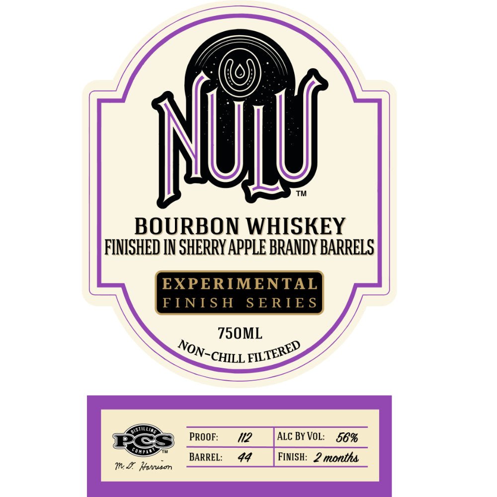 Nulu Bourbon Finished In Sherry Apple Brandy Barrels Bourbon Nulu   