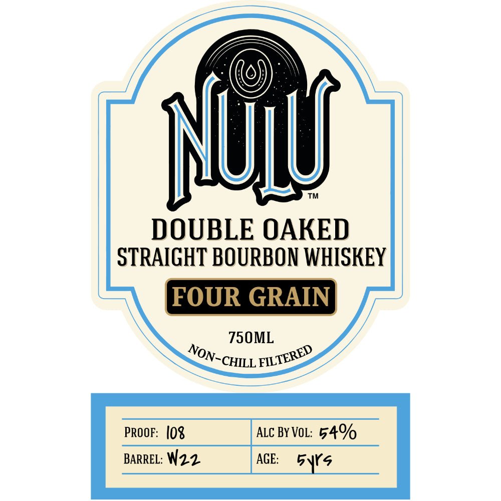 Nulu Double Oaked Four Grain Straight Bourbon Bourbon Nulu   
