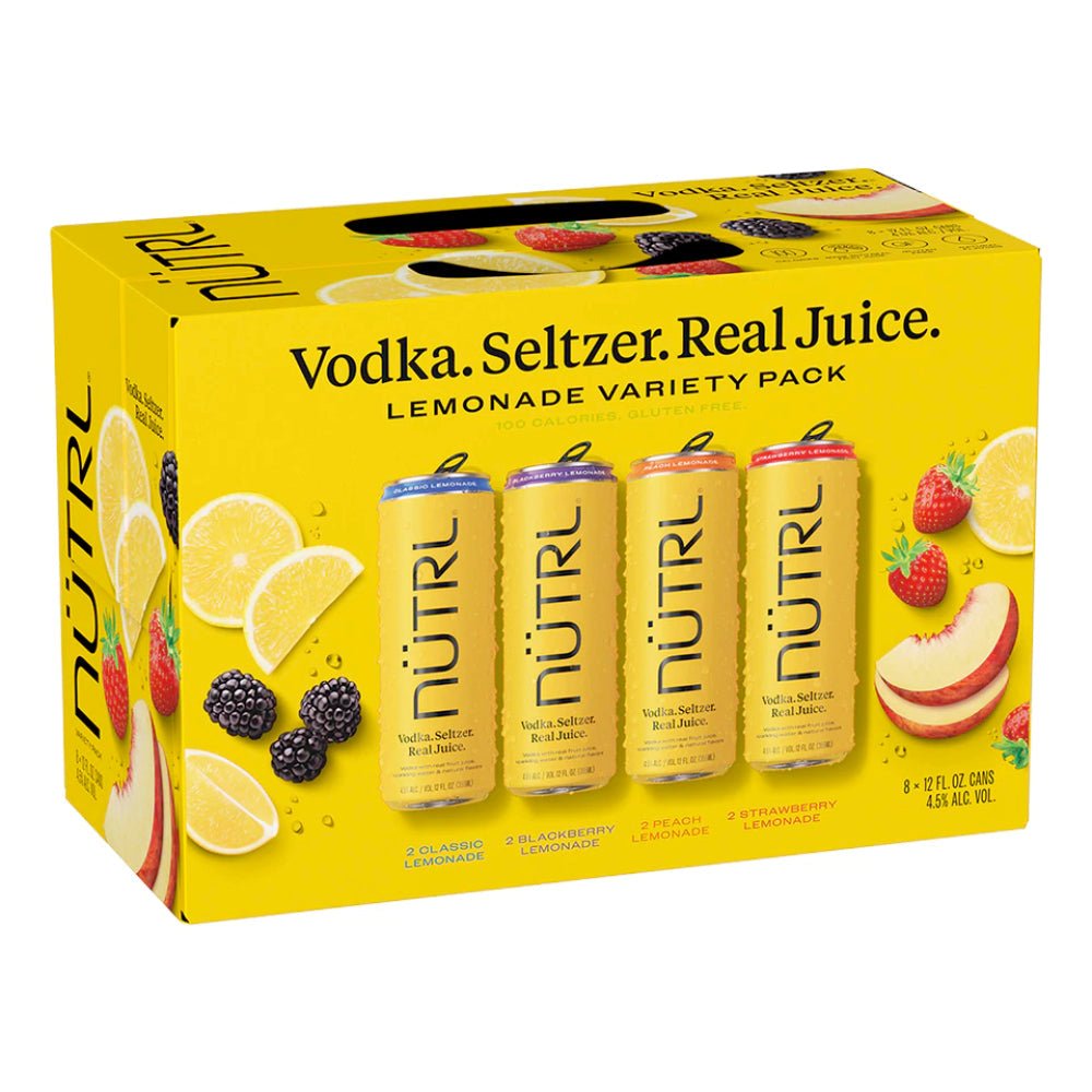 NÜTRL Lemonade Variety Pack (8PK) Hard Seltzer NÜTRL Vodka   
