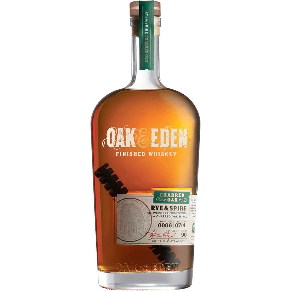 Oak & Eden Charred Oak Rye & Spire Rye Whiskey Oak & Eden   