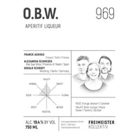Thumbnail for O.B.W. 969 Aperitif Liqueur Liqueur Freimeister Kollektiv   