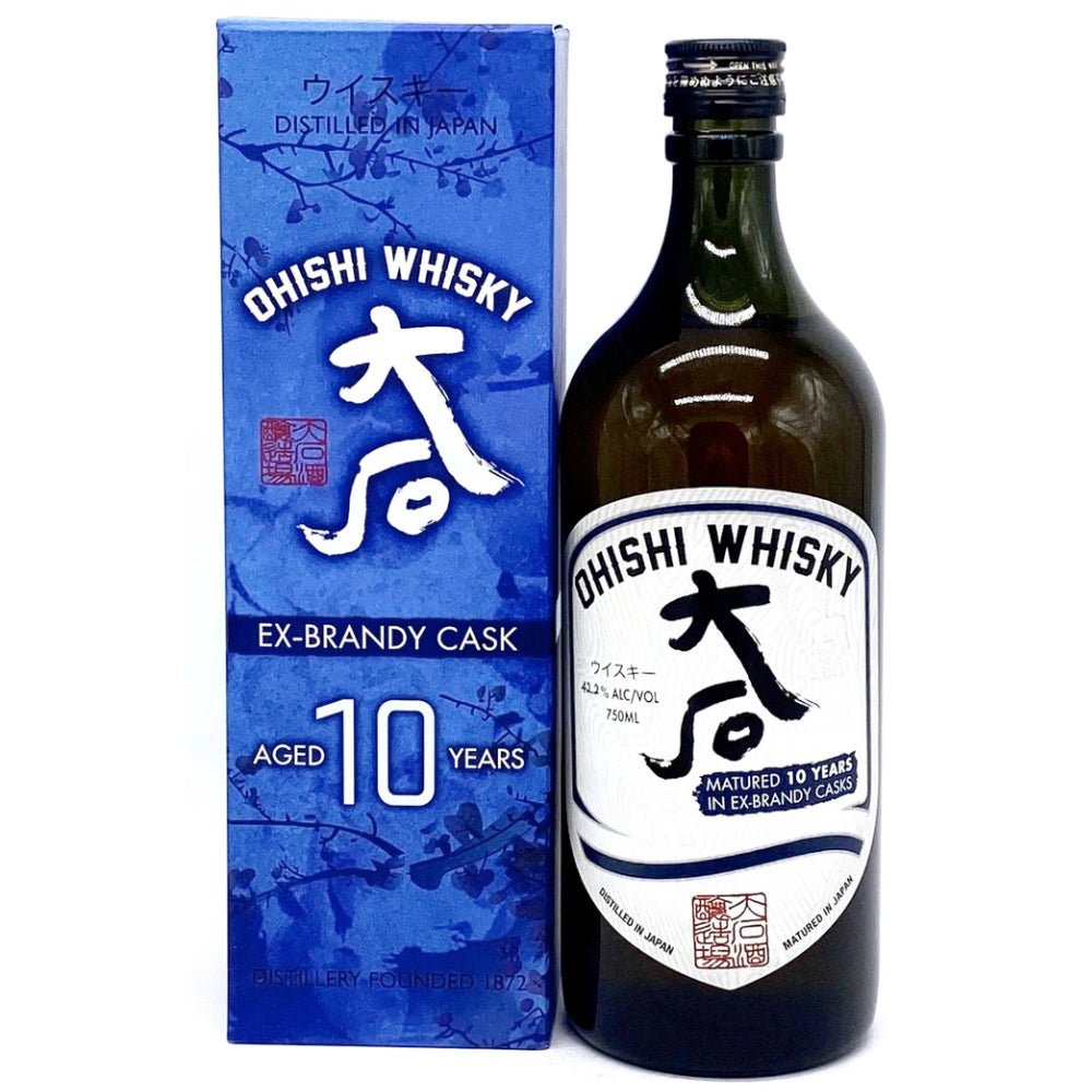Ohishi 10 Year Old Ex-Brandy Cask Whisky Japanese Whisky Ohishi Distillery   
