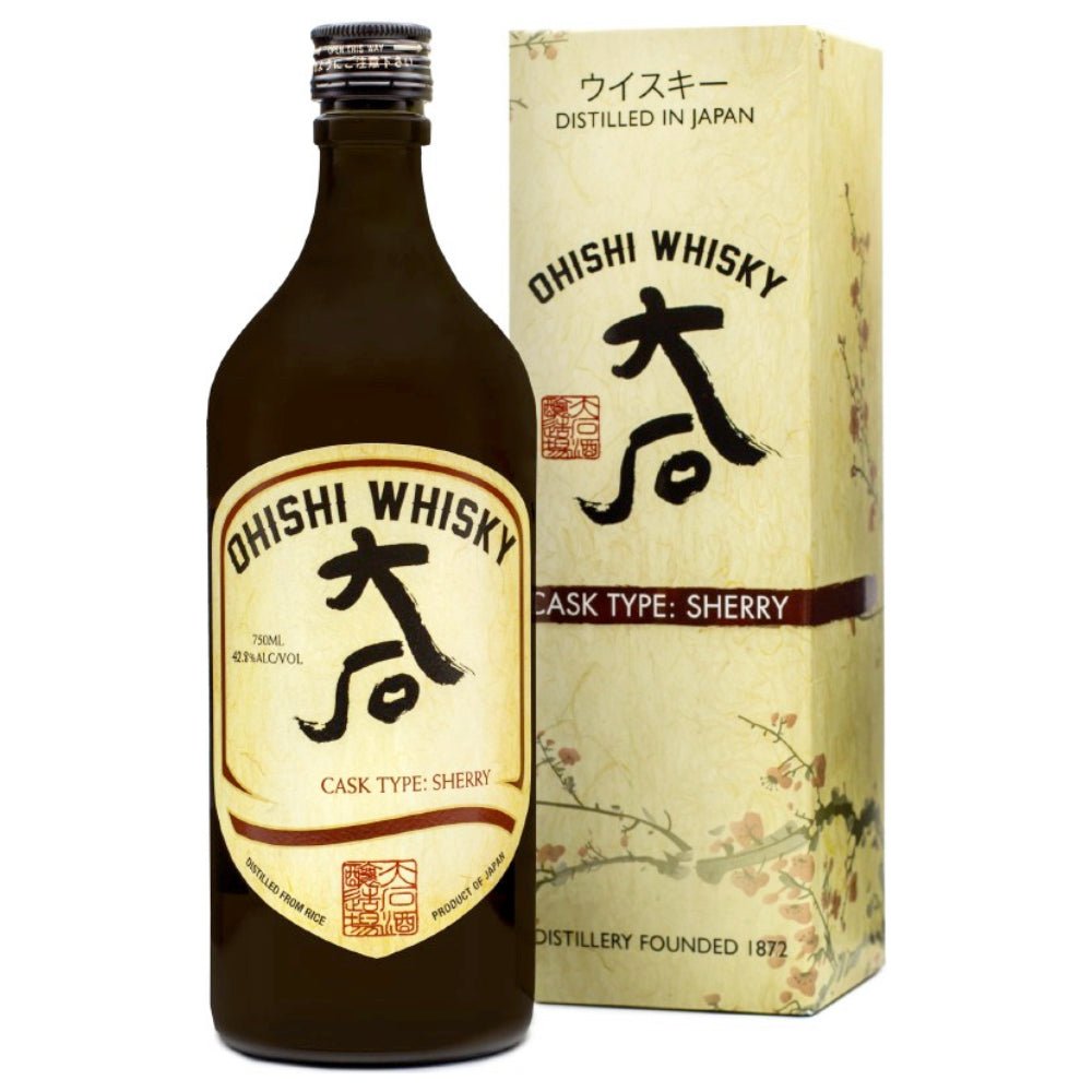 Ohishi Sherry Cask Whisky Japanese Whisky Ohishi Distillery   